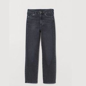 H&M Grey Embrace Slim High Ankle Jeans